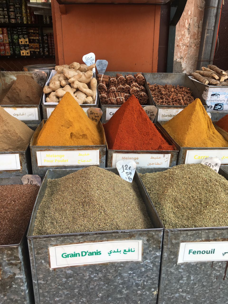 Morocco Marrakech Spices