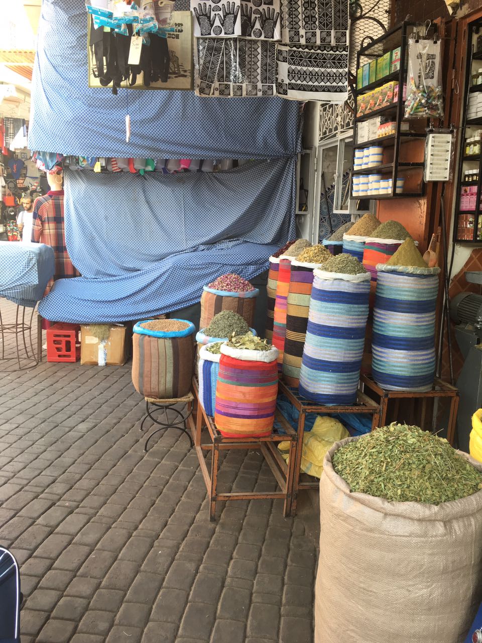 Morocco Marrakech Spices Souk